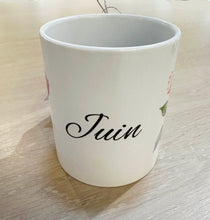 Charger l'image dans la galerie, Mug cadeau mois de naissance avec fleur imprimée mois d'Eté - Vaisselle