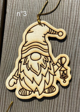 Charger l'image dans la galerie, Décorations de Noël en bois brut à peindre