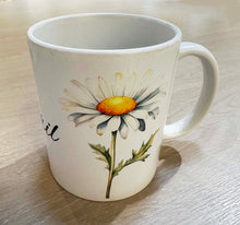 Charger l'image dans la galerie, Mug cadeau mois de naissance avec fleur imprimée mois de Printemps - Vaisselle