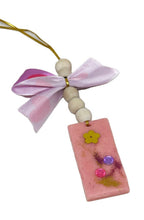 Load the image in the gallery,Red scented suspension with bow for the car or home.