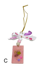 Load the image in the gallery,Red scented suspension with bow for the car or home.