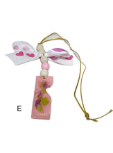Load the image in the gallery,Red scented suspension with bow for the car or home.