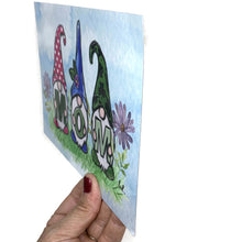 Charger l'image dans la galerie, Plaque maman avec gnomes - Décoration maison -