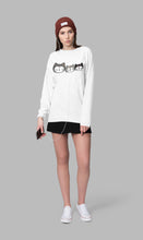 Charger l'image dans la galerie, T-shirt manches longues chat -