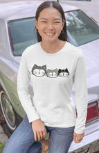Charger l'image dans la galerie, T-shirt manches longues chat -