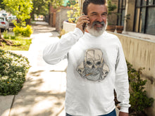 Charger l'image dans la galerie, T-shirt manches longues Homme tête de mort - Cadeaux Homme - St Valentin
