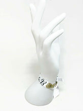Load the image in the gallery,Satin bracelet with initials for the bride and bridesmaids - Wedding