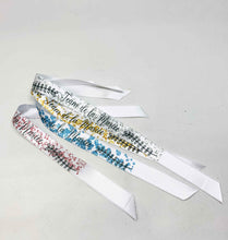 Load the image in the gallery,Satin bracelet for wedding or witnesses of the bride- EVJF