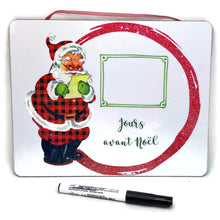 Load the image in the gallery,Advent calendar with red Santa Claus - New