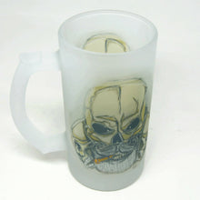 Load the image in the gallery,Beer mug with three skulls - Tableware - Gifts for Men - Valentine's Day
