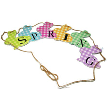 Charger l'image dans la galerie, Guirlande de lapins - guirlande de lapins de Pâques - Décoration maison