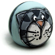 Charger l'image dans la galerie, Porte photo boule avec petit chat gris- Articles de bureau -