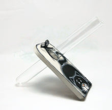 Charger l'image dans la galerie, Vase soliflore avec chat - Décoration maison