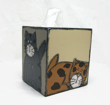 Charger l'image dans la galerie, Boite à mouchoirs chats