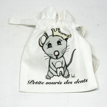 Charger l'image dans la galerie, Pochette pour dents de lait petite souris fée des dents- Sacs et pochettes
