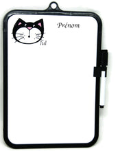 Charger l'image dans la galerie, Tableau blanc ardoise chat - Articles de bureau