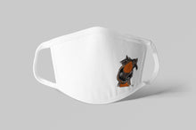 Charger l'image dans la galerie, Masque en tissu avec cheval