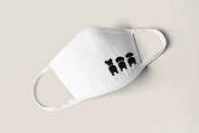 Charger l'image dans la galerie, Masque en tissu avec chiens