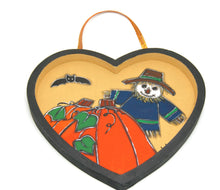 Charger l'image dans la galerie, Plaque de porte avec épouvantail - Bois peint