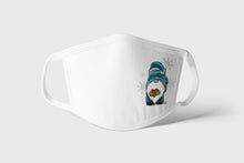 Load the image in the gallery,Washable fabric mask with Christmas elf