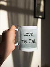 Charger l'image dans la galerie, Mug avec femme et chat personnalisé - Vaisselle