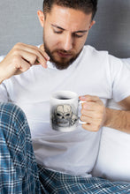 Load the image in the gallery,Mug with skull - Tableware - Men's Gifts - Valentine's Day