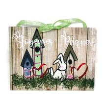 Charger l'image dans la galerie, Plaque de porte avec lapin personnalisée - Pâques - Décoration maison