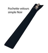 Load the image in the gallery,Blue or green jewel ballpoint pen with black ink with pearls and pocket