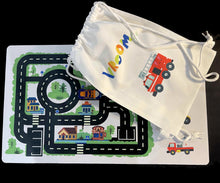Load the image in the gallery,Children's educational play mat for small cars - baby