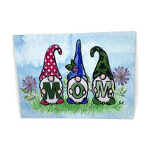 Load the image in the gallery,Mom plate with gnomes - Home decoration -

