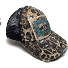 Load the image in the gallery,Leopard cap with crest - accessories - summer - NEW
