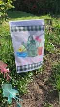 Load and play the video in the Gallery viewer,Garden Flag with Watering Can and Tulips - Home Decor
