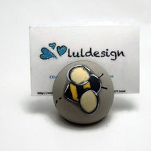 Load the image in the gallery,Ball photo holder with a bee - Office items -
