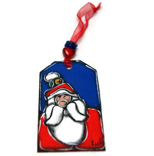 Load the image in the gallery,Three Santa Clauses to hang in the tree
