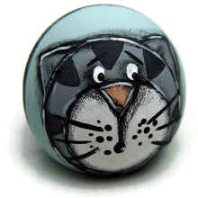 Load the image in the gallery,Ball photo holder with little gray cat - Office items -

