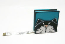 Load the image in the gallery,Sewing tape measure with black cat - Office supplies
