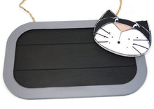 Load the image in the gallery,Sign with black cat - Home decoration
