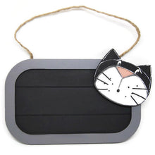 Load the image in the gallery,Sign with black cat - Home decoration
