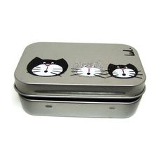 Load the image in the gallery,Pill box with cats -
