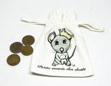 Load the image in the gallery,Pouch for milk teeth little tooth fairy mouse- Bags and pouches
