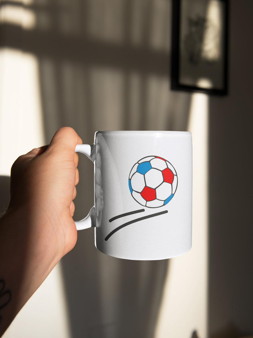 Soccer ball mug - Gifts for Men - Valentine's Day