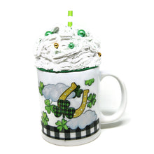 Load the image in the gallery,Mug with St Patrick&#39;s elf and lid - Tableware
