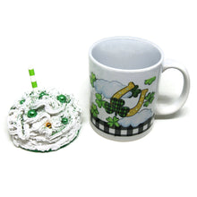 Load the image in the gallery,Mug with St Patrick&#39;s elf and lid - Tableware
