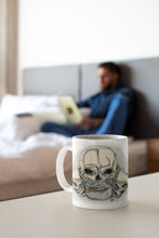 Load the image in the gallery,Mug with skull - Tableware - Men&#39;s Gifts - Valentine&#39;s Day
