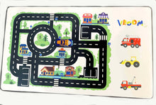 Charger l&#39;image dans la galerie, Tapis de jeux éducatif enfant pour petites voitures- bébé
