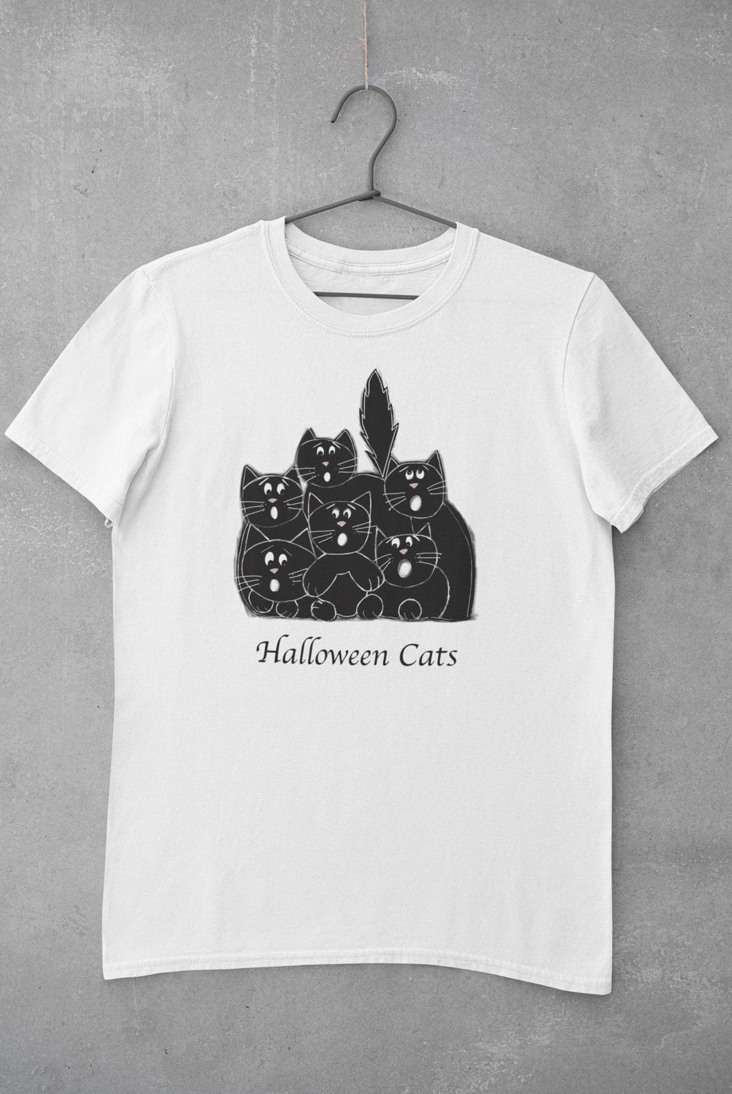 T-shirt chats d'Halloween