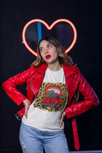 Load the image in the gallery,Valentine hearts t-shirt with truck - Hearts and truck t-shirt
